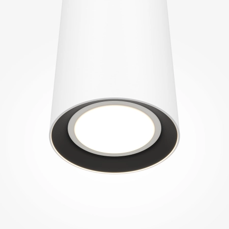 Biała tuba, lampa wisząca, nad aneks MOD161PL-01W1 z serii PRO FOCUS