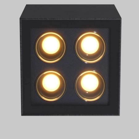 Lampa elewacyjna w kształcie kostki LED 8W O309CL-L8GF3K z serii ARES 2