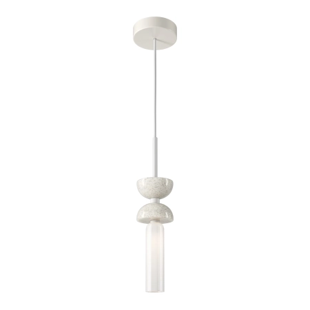 Biała lampa wisząca, dekoracyjna, LED MOD178PL-01W z serii KYOTO