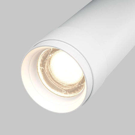 Biały reflektor natynkowy LED C055CL-L12W4K-Z-W z serii FOCUS ZOOM
