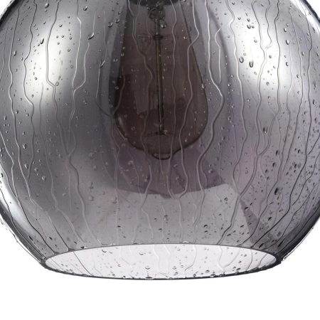 Lampa wisząca z imitacją deszczu na kloszu T314-11-B z serii BERGEN 2