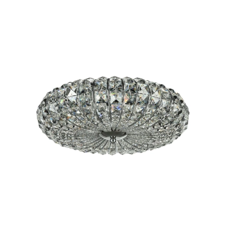 Lampa sufitowa glamour ⌀40cm z kryształkami DIA902-04-N z serii BROCHE