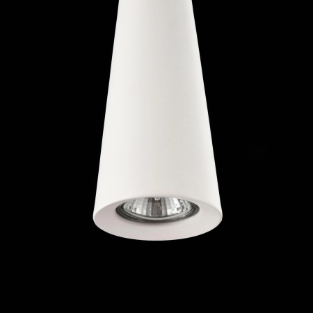 Punktowa, biała lampa wisząca do kuchni P318-PL-01-W z serii NEVILL 2 3
