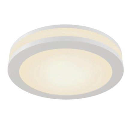 Biała, minimalistyczna lampa podtynkowa LED DL2001-L12W z serii PHANTON