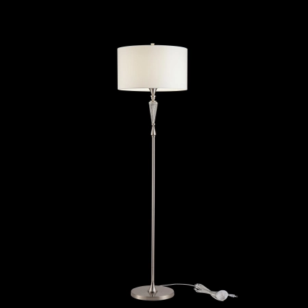 Lampa podłogowa glamour do salonu MOD014FL-01N z serii ALICANTE