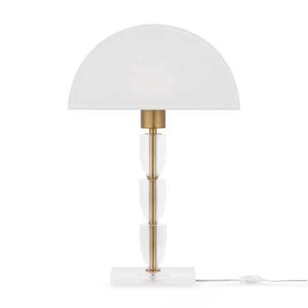 Designerska lampka stołowa modern glamour Z034TL-01BZ z serii PRIMA 2