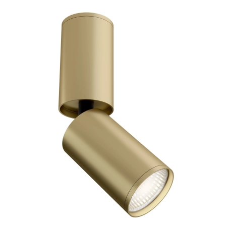 Regulowana lampa sufitowa złota, matowa tuba C051CL-01MG z serii FOCUS S