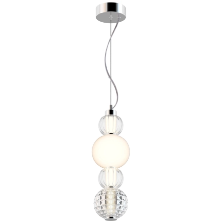 Dekoracyjna, elegancka lampa wisząca LED P069PL-L17CH3K z serii COLLAR