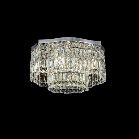 Elegancka lampa sufitowa z kryształami DIA005CL-06CH z serii DUNE 2