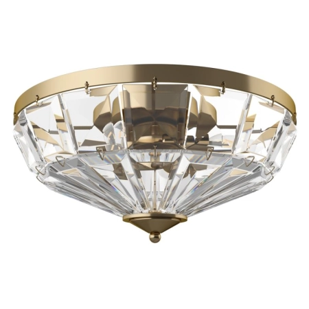 Lampa sufitowa z kryształkami, plafon ⌀39,6cm MOD094CL-04G z serii FACET