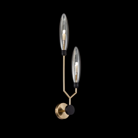 Minimalistyczna, stylowa lampa ścienna MOD012WL-02G z serii VENTURA