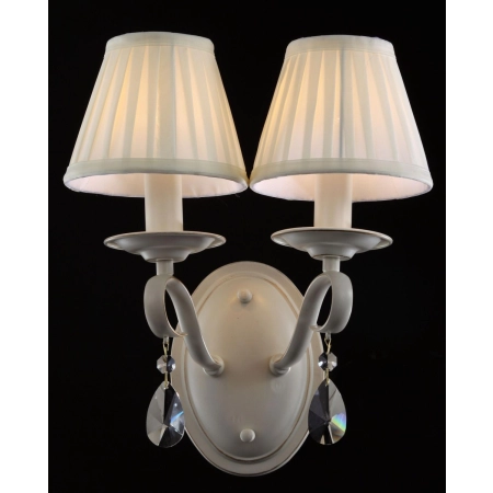 Dwuramienna, elegancka lampa ścienna ARM172-02-G z serii BRIONIA