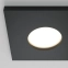 Czarna oprawa wpustowa, punktowe światło DL083-01-GU10-SQ-B z serii STARK 2