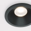 Czarne oczko podtynkowe LED ⌀6cm 3000K DL034-01-06W3K-D-B z serii ZOOM 2