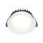 Oczko podtynkowe LED, okrąg ⌀12cm 4000K DL053-12W4K-W z serii OKNO