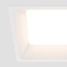 Biała, kwadratowa oprawa LED 11cm 3000K DL054-12W3K-W z serii OKNO 2
