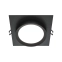 Czarna oprawa podtynkowa, punktowe oczko DL086-GX53-SQ-B z serii HOOP