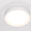 Białe, okrągłe, wypukłe oczko podtynkowe DL086-GX53-RD-W z serii HOOP 2