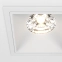 Kwadratowe oczko LED 3000K 8,5cm DL043-01-15W3K-D-SQ-W z serii ALFA LED 2
