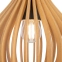 Lampa wisząca, naturalna, drewniana MOD192PL-01W z serii ROOTS
