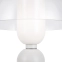 Niecodzienna lampa stołowa, szklana MOD177TL-01W z serii MEMORY