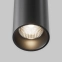 Lampa wisząca, krótka, czarna tuba P089PL-25W3K-B z serii EFIR