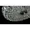 Lampa sufitowa glamour ⌀40cm z kryształkami DIA902-04-N z serii BROCHE 2