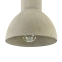 Lampa wisząca w stylu loft, betonowy klosz T434-PL-01-GR z serii BRONI 2 3 6