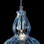 Lampa wisząca z niebieskim kloszem MOD238-PL-01-BL z serii EUSTOMA 2 3