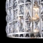 Kryształowa lampa wisząca do sypialni MOD184-PL-01-CH z serii GELID 2 3