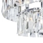 Chromowana, kryształowa lampa wisząca MOD043PL-12CH z serii PUNTES 2 3