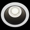 Oprawa podtynkowa okrągłe biało-czarne oczko DL053-01WB z serii SHARE 2