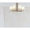 Duża, klasyczna lampa sufitowa do salonu H004CL-07BG z serii VITTORIA 2