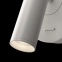 Ponadczasowa, prosta, biała lampa ścienna LED C038WL-L3W3K z serii MIRAX 2