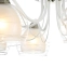 Biała lampa wisząca z podwójnymi kloszami MOD140CL-06W z serii NIKKI