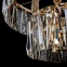 Złota lampa wisząca w stylu glamour ⌀68cm MOD043PL-12G z serii PUNTES 2