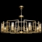 Duży, złoty żyrandol w stylu pałacowym H009PL-08G z serii BOWI 2