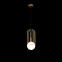Dekoracyjna, złota lampa wisząca do kuchni P362PL-01G z serii TELFORD