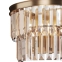 Lampa ścienna z wiszącymi kryształkami MOD085WL-01G z serii REVERO 2