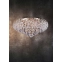 Elegancka, kryształowa lampa sufitowa ⌀51 DIA120-09-G z serii KAROLINA 2