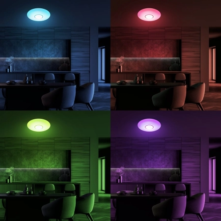 Ledowy plafon RGB, zmienna barwa światła ML6405 z serii VELA - 3