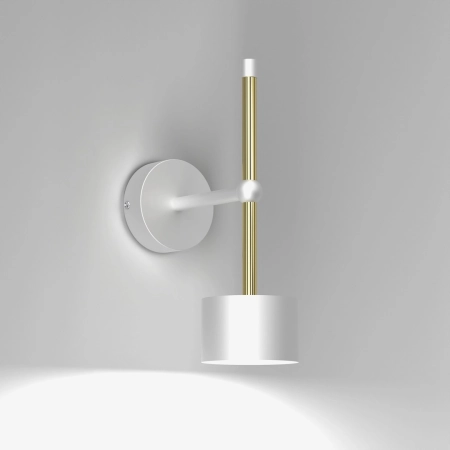 Biało-złota lampa ścienna, dekoracyjna MLP7753 z serii ARENA - 2