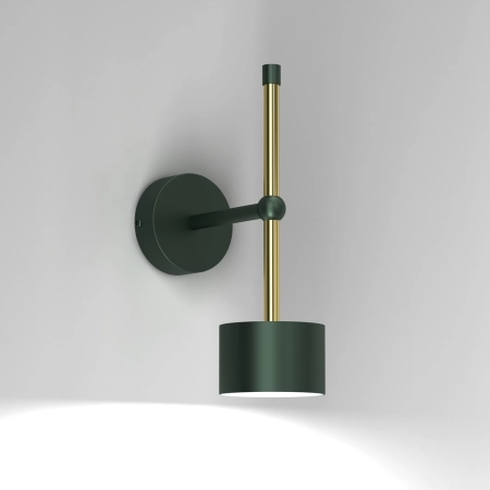 Zielono-złota lampa ścienna, do sypialni MLP7765 z serii ARENA - 2
