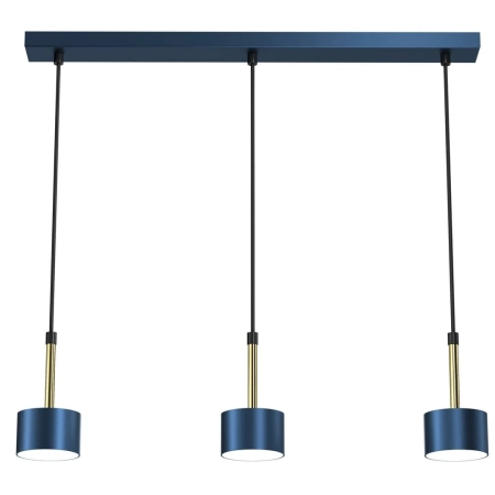 Lampa wisząca nad stół, w kolorze niebieskim MLP7773 z serii ARENA