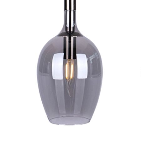 Potrójna lampa wisząca z ozdobnymi kloszami ML8814 z serii LUGANO - 4