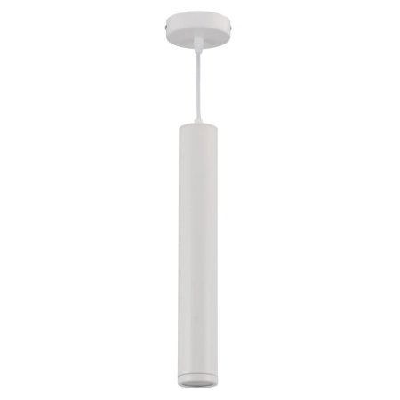 Minimalistyczna, biała lampa wisząca tuba ML8869 z serii PORTER