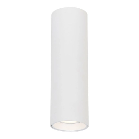 Biała lampa natynkowa, klasyczny spot GU10 20cm ML0385 z serii GENESIS
