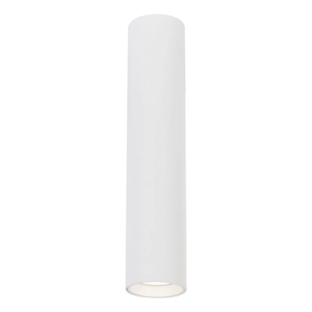 Biały downlight w kształcie tuby GU10 30cm ML0388 z serii GENESIS
