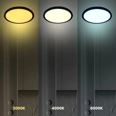 Nowoczesny plafon LED 3000K - 6000K ⌀40cm ML0440 z serii MAQ - 4