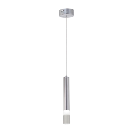 Lampa wisząca srebrny sopel LED do kuchni nad stół ML321 z serii ICE